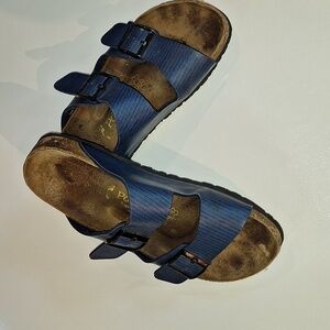 Papillio Blue Birkenstock Sandals